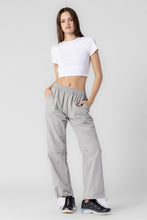 Load image into Gallery viewer, Grey Nylon Parachute Pants
