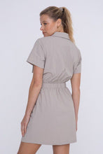 Load image into Gallery viewer, Cool Cargo Dress in Tan
