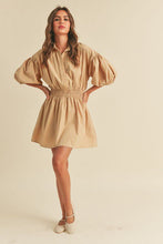 Load image into Gallery viewer, Meet me at Brunch Taupe Dress
