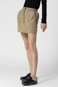 Taupe Nylon Skirt