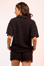 Load image into Gallery viewer, Quilted 2 Piece Set in Black
