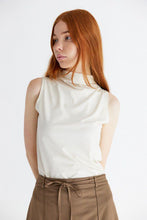 Load image into Gallery viewer, Dianne Mock Neck Top in Ivory
