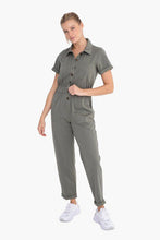 Load image into Gallery viewer, Utility Jumpsuit in Olive
