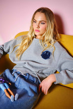 Load image into Gallery viewer, Sweatshirt Contrast Denim Set
