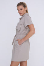 Load image into Gallery viewer, Cool Cargo Dress in Tan
