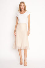 Load image into Gallery viewer, Femme Chic Cream Skirt
