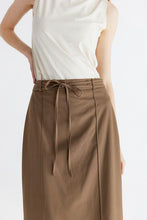 Load image into Gallery viewer, Reinne Mocha Midi Skirt
