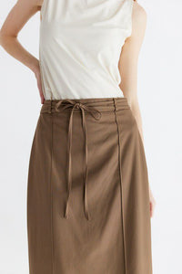 Reinne Mocha Midi Skirt