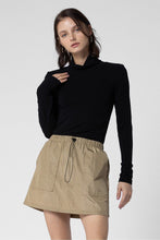 Load image into Gallery viewer, Taupe Nylon Skirt
