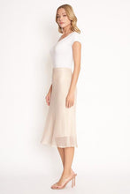 Load image into Gallery viewer, Femme Chic Cream Skirt
