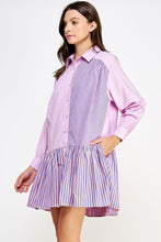 Load image into Gallery viewer, Sweetest Day Lilac Poplin Dress
