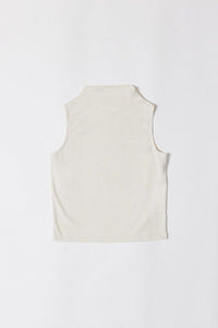 Dianne Mock Neck Top in Ivory