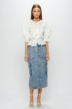 Load image into Gallery viewer, Emme Eyelet Blouse
