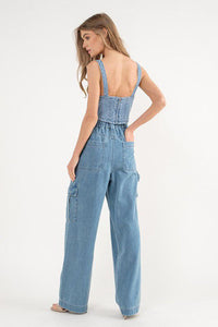 Cargo Denim Trousers