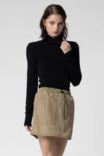 Load image into Gallery viewer, Taupe Nylon Skirt
