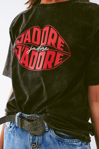 J’Adore Washed Tee