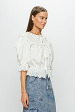 Load image into Gallery viewer, Emme Eyelet Blouse
