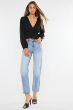 Load image into Gallery viewer, High Rise Ankle Straight Leg Jeans
