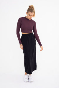 Utility Style Skirt in Black