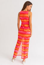 Load image into Gallery viewer, Sunset Mesh Maxi Dress
