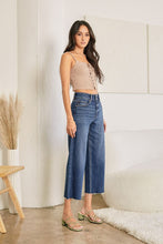 Load image into Gallery viewer, High Rise Wide Cropped Jeans
