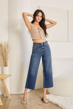 Load image into Gallery viewer, High Rise Wide Cropped Jeans
