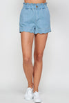 Paperbag Scalloped Short