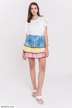 Load image into Gallery viewer, Pastel Rainbow Skirt
