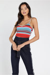 Striped Multicolour Top