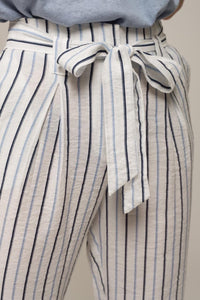 Linen Stripes Pants