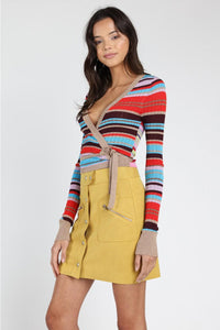 Striped Multicolour Sweater