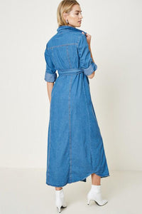 Denim Maxi Dress