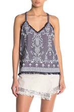 Load image into Gallery viewer, Sequined Chambray Top
