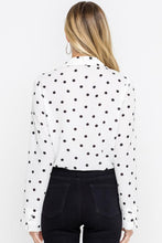 Load image into Gallery viewer, Polka Dot V-Neck Bodysuit
