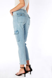 Cargo Light Wash Jeans