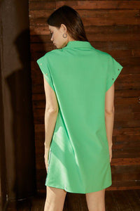 Kelly Green Shift Dress