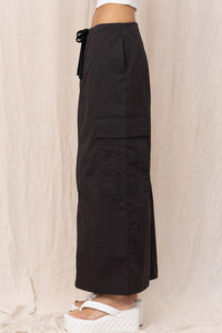 Cargo Skirt in Black