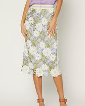 Load image into Gallery viewer, Garden Soiree Midi Skirt
