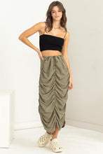 Load image into Gallery viewer, Ruched Parachute Skirt
