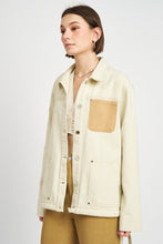 Load image into Gallery viewer, Preston Contrast Pocket Jacket
