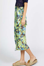 Load image into Gallery viewer, Midnight Floral Wrap Skirt
