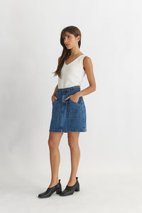 Dakota Denim Skirt