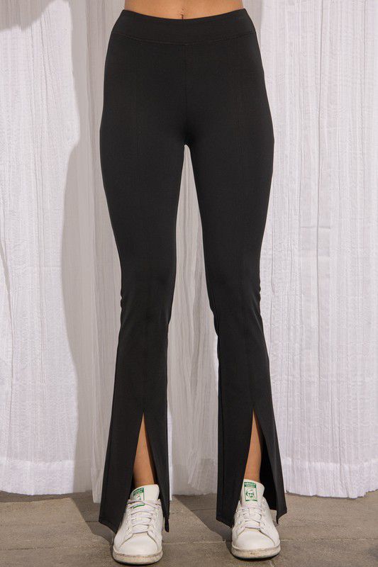 The Slit Hem Legging