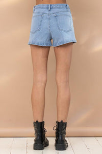 Butterfly Bling Denim Shorts