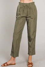 Load image into Gallery viewer, Nylon Paperbag Pants in Olive
