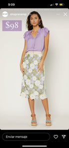 Garden Soiree Midi Skirt