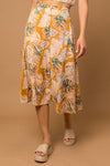 Tropical Feeling Midi Skirt