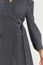 Load image into Gallery viewer, Hailey Blazer Dress in Slate
