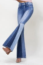 Load image into Gallery viewer, Shades of Denim Flare Jeans
