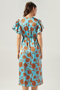 Belmont Floral Midi Dress